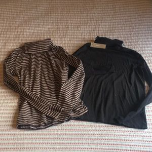 2 for 1!  Same turtleneck, two color ways!